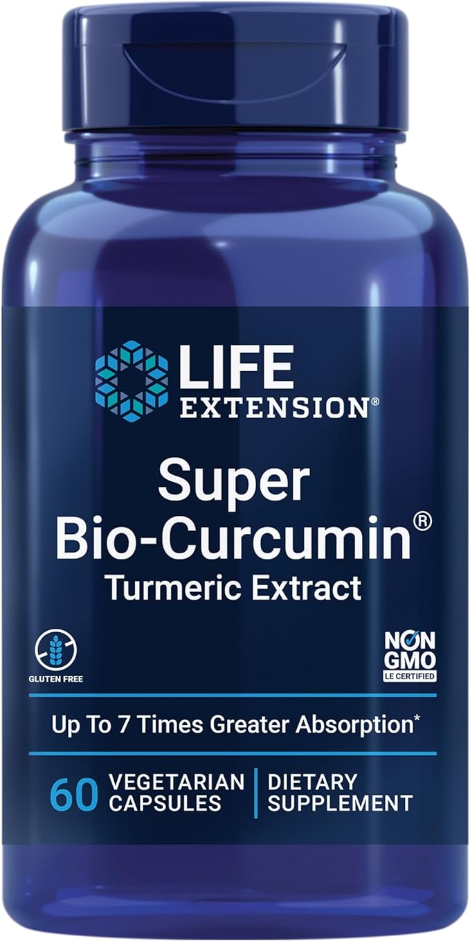 Life Extension Curcumin Turmeric &amp Ultra Prostate Formula with Saw Palmetto 60 Capsules &amp 60 Softgels Bundle