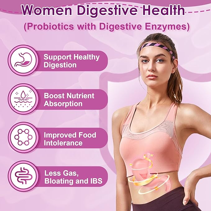 NATURE TARGET Probiotics for Women and Men with Fiber