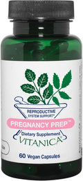 Vitanica Pregnancy Prep Reproductive System Support Vegan/Vegetarian 60 Capsules