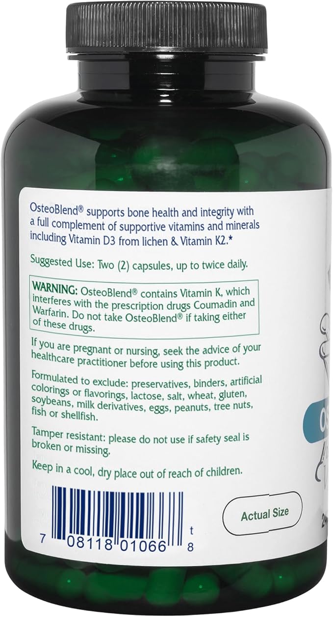 Vitanica OsteoBlend Bone Support Vegan 240 Capsules