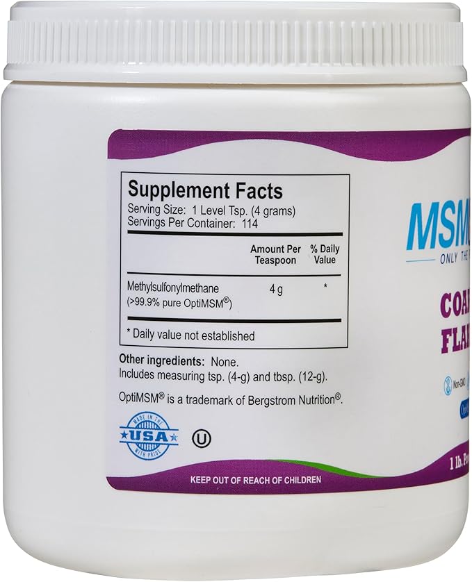 KALA HEALTH MSMPure Starter Bundle with MSM Coarse Flakes 1lb MSM Muscle &amp Joint Cream 2oz and MSM Gel with Organic Aloe 8oz