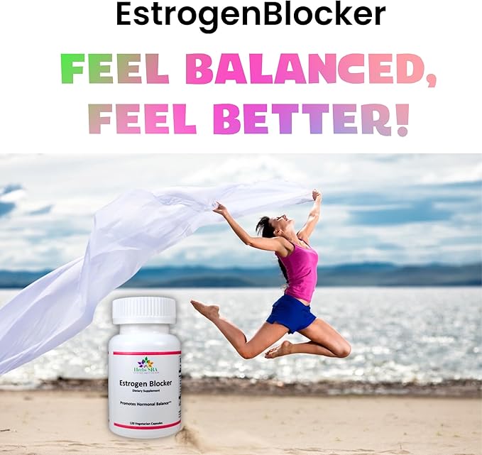 Estrogen Blocker Supplement with DIM Resveratrol &amp Black Pepper Extract – Supports Hormonal Balance and Cellular Health – 120 Vegetarian Capsules