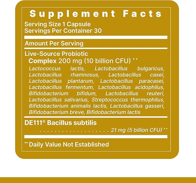 Premier Research Labs MicroBiome-18 - Probiotics for Digestive Health Probiotics with Lactobacillus Acidophilus for Women and Men Reuteri for Healthy Gut Microbiome - 30 Vegetarian Capsules
