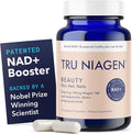 TRU NIAGEN BEAUTY NAD+ for Hair Skin &amp Nails | Contains Niagen® Astaxanthin Hyaluronic Acid Biotin | Supports Skin Elasticity &amp Moisture Retention | Daily Supplements for Men &amp Women |