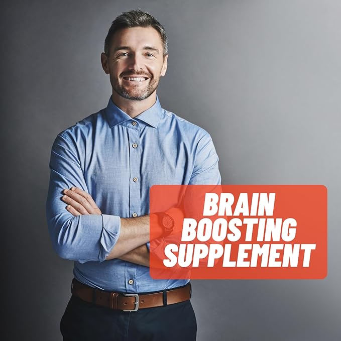 Focus Pep- Over The Counter Stimulants to Speed Up Naturally | Study Alternative and Best Energy Supplements for Nootropic Brain Boosting 60 Pills