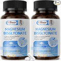 Magnesium Glycinate Capsules Magnesium Bisglycinate 100% Chelated Maximum Absorption Gentle on Stomach Small Easy to Swallow Supports Restful Sleep Muscle Bone Health