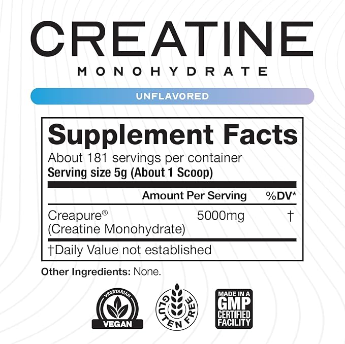 Muscle Feast Creatine Monohydrate &amp Grass-Fed Whey Isolate Bundle – 2lb Creatine + 5lb Vanilla Whey Isolate – Clean Muscle Growth &amp Recovery Support