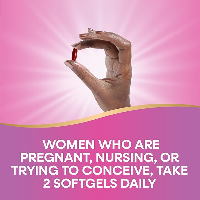 Nature's Way Alive! Complete Premium Prenatal Multivitamins for Women Healthy Eye and Brain Development* 60 Vegan Softgels