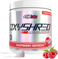 EHP Labs OxyShred Pre Workout Powder - Preworkout Powder with L Glutamine &amp Acetyl L Carnitine Energy Boost Drink - Raspberry Refresh 60 Servings