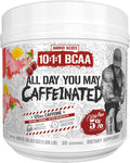 5% Nutrition Rich Piana AllDayYouMay Caffeinated BCAA Energy Powder | Premium Pre Workout Amino Energy &amp Electrolytes | Hydration Endurance &amp Recovery | 16.08 oz 25 Servings (Fruit Punch)