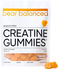 Bear Balanced Creatine Gummies for Men &amp Women - Creapure® Creatine Monohydrate L-Theanine L-Tyrosine &amp B12 for Muscle Growth Strength Focus Energy &amp Health - Low Calorie Sugar-Free