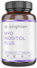 Dr. Brighten Myoinositol Plus - Doctor Formulated Ratio of Myo- and D-Chiro-Inositol to Support PCOS Symptoms Hormone Balance Healthy Ovarian Function and Regular Menstrual Cycles
