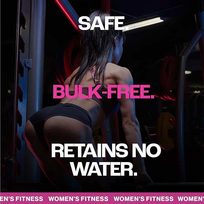 Creatine for Women Athletes Burn Fat Pre-Workout Fitness Instant Energy Muscle Tone Aerobics Endurance Cycling Running &amp Stamina. Muscle Without Bulk Amino Acids Vitamins. Cherry