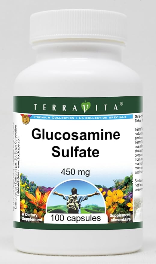 Glucosamine Sulfate - 450 mg (100 Capsules ZIN: 511795)