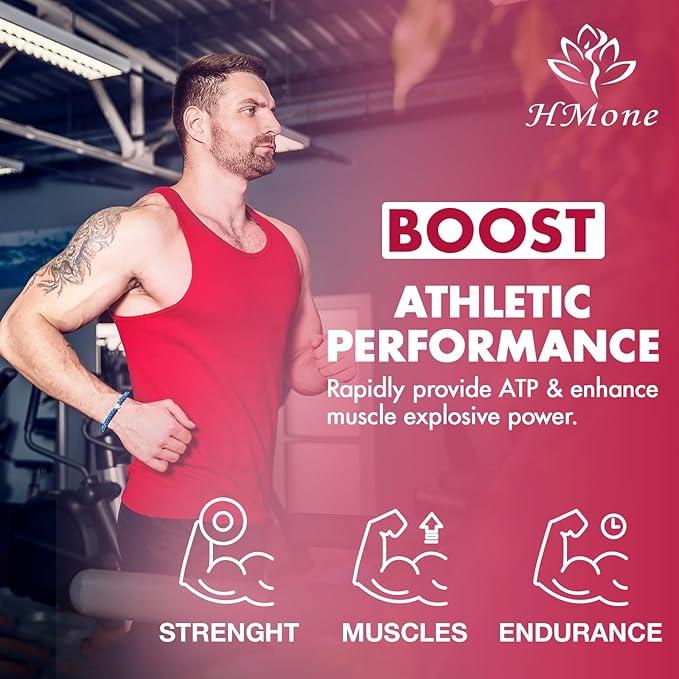 Creatine Monohydrate Gummies - 5g for Men &amp Women 160 Count and Creatine Chewable Supplements for Muscle Gain Muscle Strength Energy Boost and Muscle Builder Sugar Free Vegan (Strawberry)