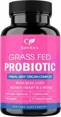 Grass-Fed Beef Liver Capsules for Women – Female-Optimized Natural Organ Supplement – Cognitive Function Immunity &amp Energy Support – Hormonal Balance – 60 Veggie Caps