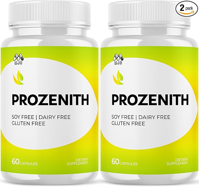 (2 Pack) Prozenith Capsules Official Prozenith Supplement with All Natural Ingredients Pro Zenith Advanced Formula Wellness Support Pills Maximum Strength Vitamin for Men and Women (120 Capsules)