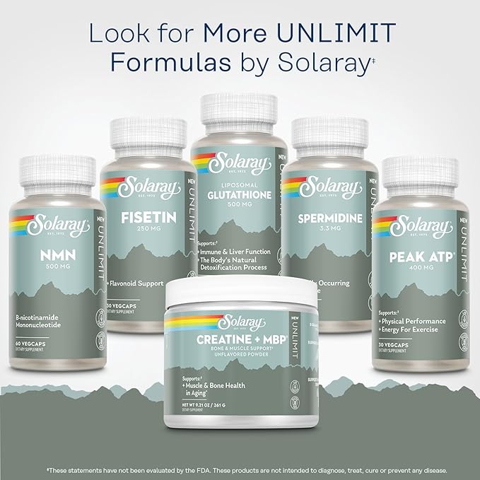 SOLARAY Peak ATP® 400 mg 30 VegCaps
