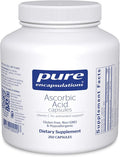 Pure Encapsulations Ascorbic Acid Capsules - 1000 mg Vitamin C - Antioxidant &amp Immune Support* - High-Potency Vitamin C - Vegan &amp Non-GMO - 250 Capsules