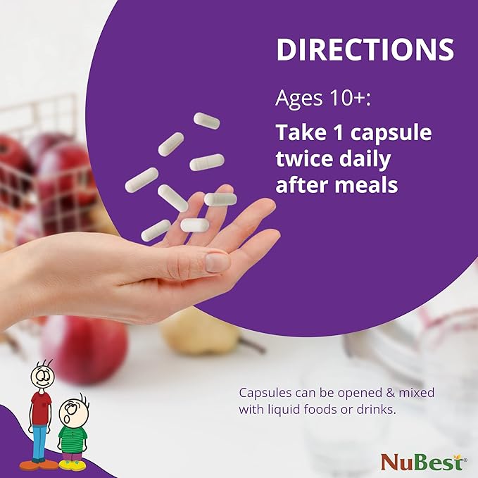 NuBest Tall 10+ - Advanced Bone Strength Formula - Supports Immunity Healthy Development &amp Optimal Wellness - for Children (10+) &amp Teens Who Drink Milk Daily | Pack 3 | 3 Months Supply