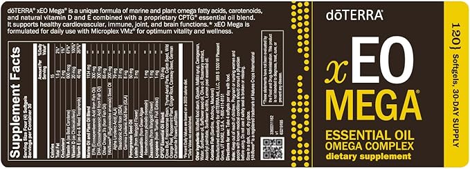 doTERRA xEO Mega - 120 Capsules