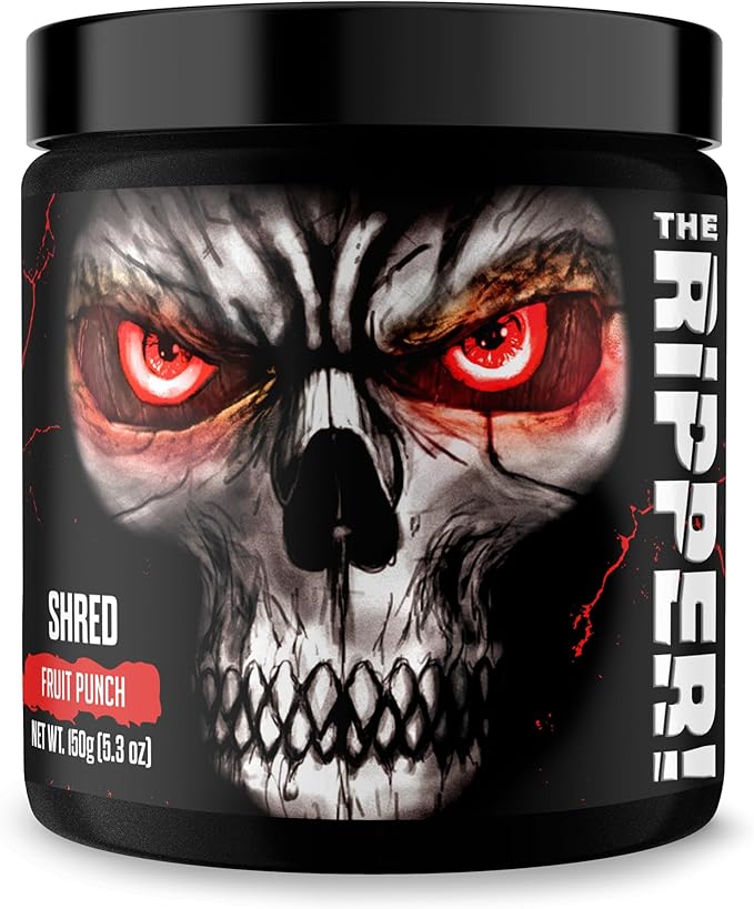 JNX SPORTS The Ripper! Fat Burner Pre Workout for Men &amp Women – Thermogenic Fat Burning Powder &amp Appetite Suppressant Boost Energy &amp Endurance – Fruit Punch 30 Servings