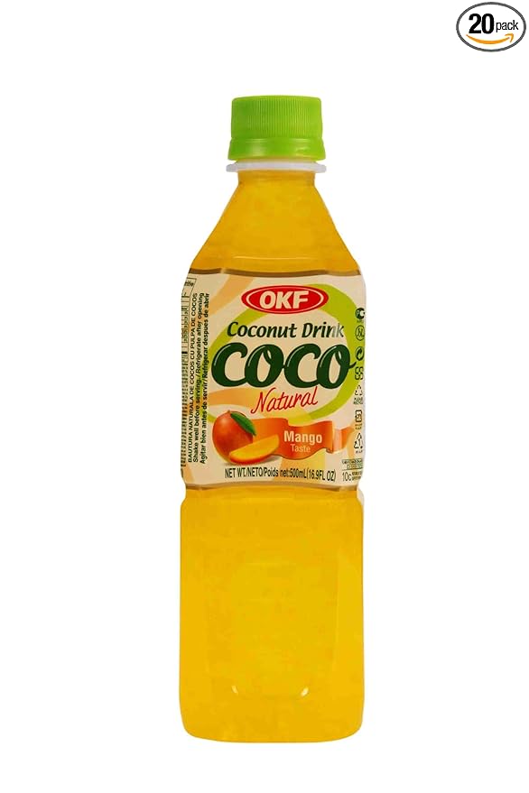 Coco Mango 16.9-Ounce Bottles (Pack of 20)