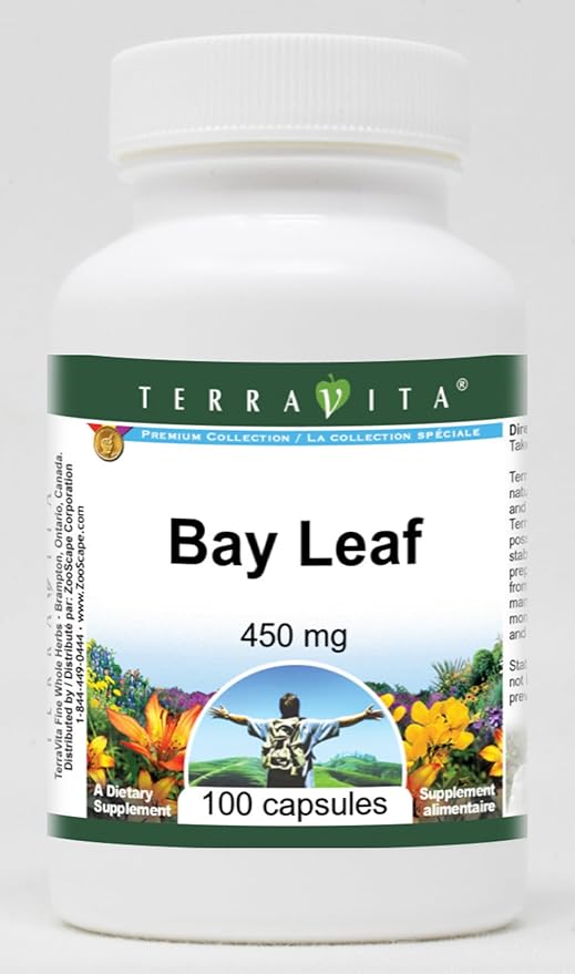 Bay Leaf - 450 mg (100 Capsules ZIN: 511895)