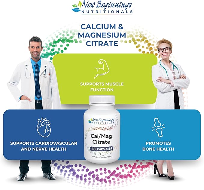 Calcium &amp Magnesium 180caps
