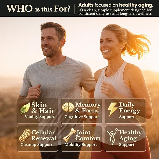 Spermidine Supplements - 1260mg | Ultra-Pure 99% Spermidine Made in USA &amp USA 3rd-Party Tested |100x More Potent Spermidine Supplements for Women &amp Men Longevity Support