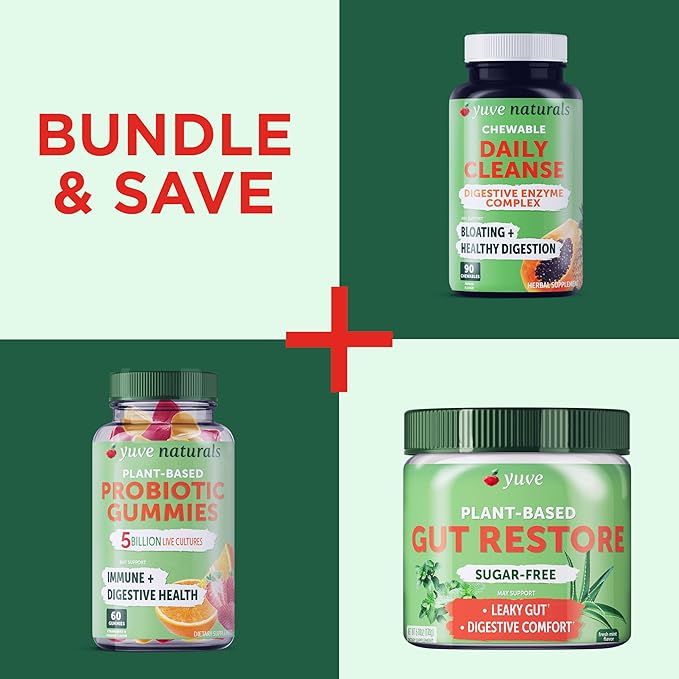 Yuve High Potency Bromelain 500mg 2400GDU Digestive Enzymes - Gut &amp Joint Health from Pineapple - Helps Digesting Proteins - Plant-Based Non-GMO 3rd Party Tested - 120 Capsules