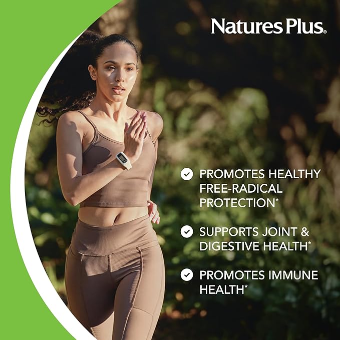 NaturesPlus PRO Longvida Curcumin 1000 mg - 60 Mini-Tabs - Promotes Healthy Free Radical Protection - Non-GMO Vegan Gluten Free Soy Free - 30 Servings