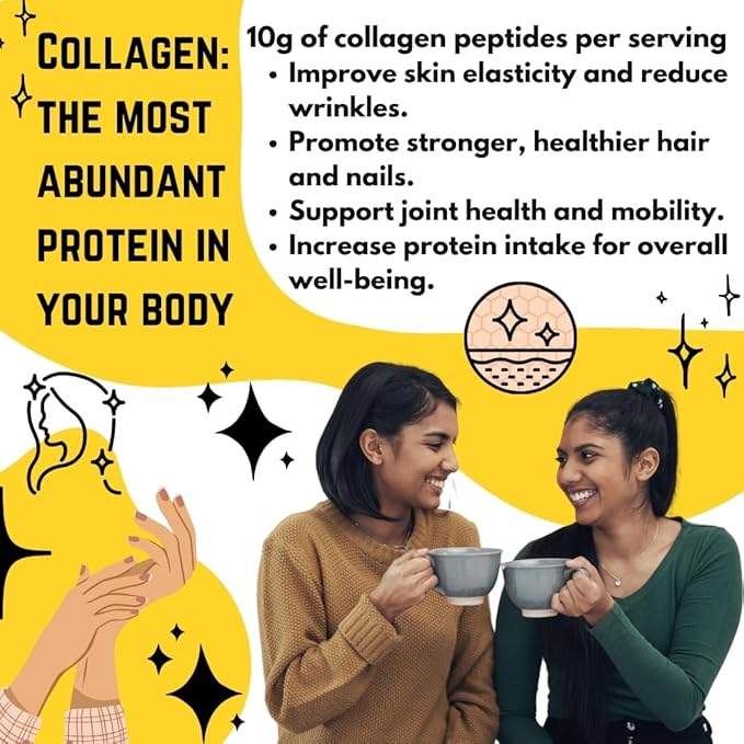 Made by Nature Collagen Protein Coffee | 30 Servings | Colombian Coffee | 10g Protein | Type 2 Collagen | Skin Joint Muscle Support | Energy Boost | Hot/Iced (30 Servings Collagen Protein Coffee)