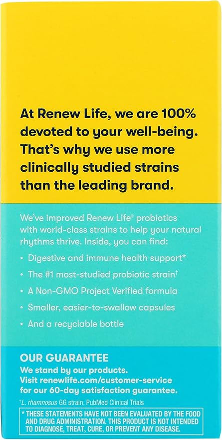 Renew Life Ultimate Flora Care Probiotic 100 Billion 30 Count