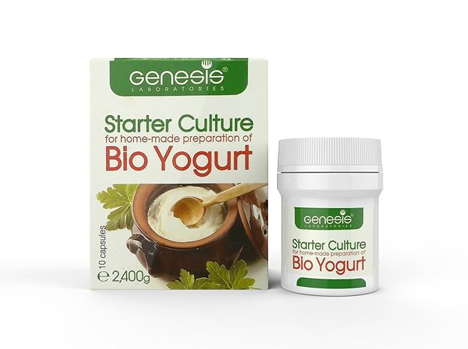Bulgarian Bio Yogurt Starter Culture - organic home made - 10 capsules for 20 liters