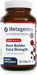 Metagenics Bone Builder Extra Strength - Microcrystalline Hydroxyapatite Concentrate (MCHC) with Calcium &amp Phosphorus - Supports Bone Density &amp Strength - Non-GMO &amp Gluten-Free - 90 Tablet