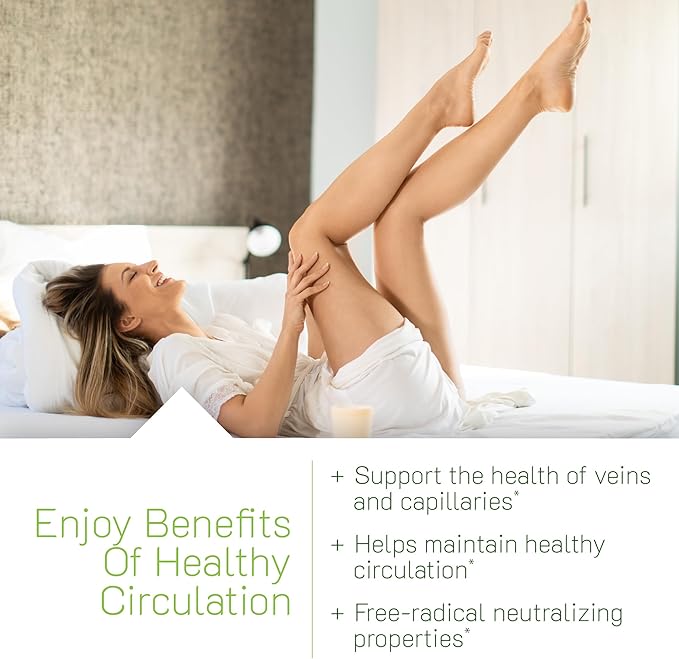 Irwin Naturals Love My Legs - 60 Liquid Softgels - Supports Health of Leg Veins Capillaries &amp Circulation