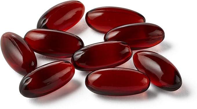 MegaRed Antarctic Krill Oil 750mg Omega 3 Fatty Acid Supplement Ultra Concentrate EPA &amp DHA Softgels Antioxidant Astaxanthin Heart Health Supplement with No Fish Oil Aftertaste 80ct