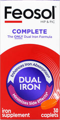 Feosol Complete with Bifera Iron Caplets 30ct