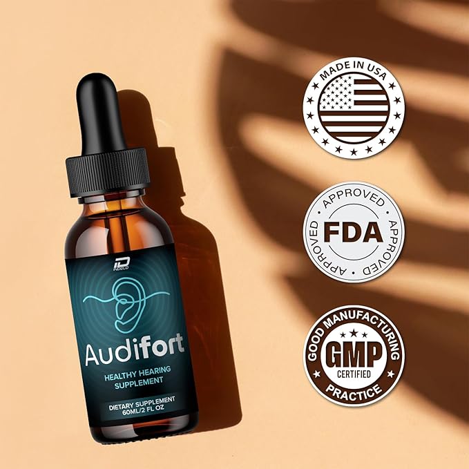 Audifort Drops - Audifort Pro 24 Audifort Pro Liquid Ear Ringing Relief Audifort Reviews (2 Pack – 2 Month Supply)