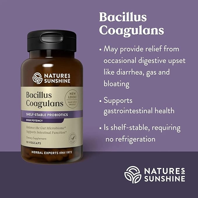 Nature's Sunshine Bacillus Coagulans NutriBiome - 90 Vegicaps