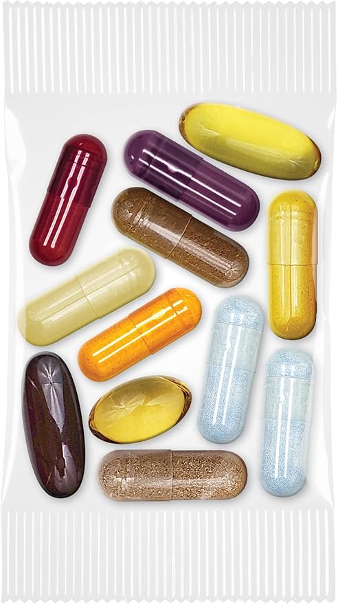 Heart Start All-in-One Daily Vitamin Pack - Heart &amp Circulation Support - CoQ10 Omega-3 Fish Oil L-Carnitine Resveratrol Hawthorn Berry &amp Antioxidants - 30 Day Supply