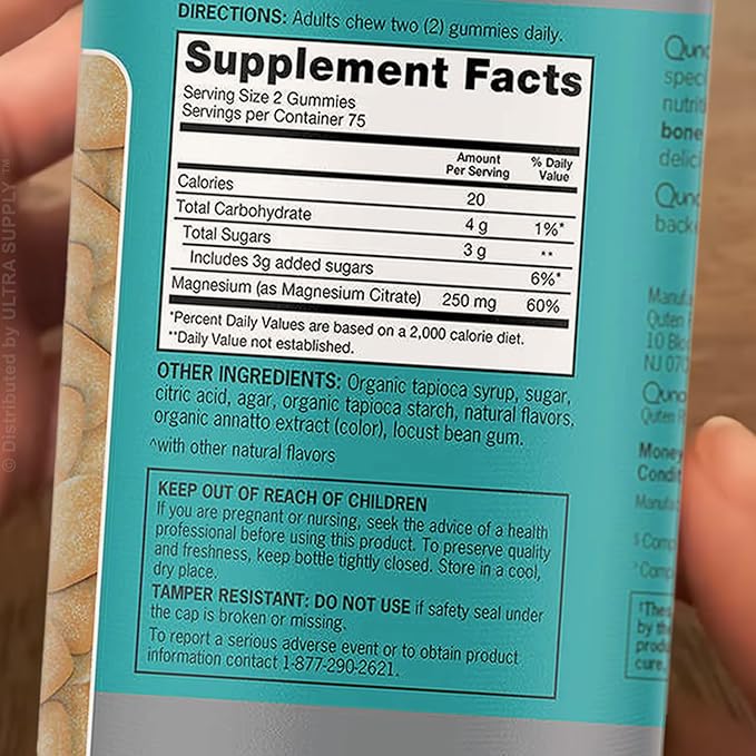 Magnesium Citrate Gummies 250 mg (150 Count - Value Pack) Orange Flavor Supports Relaxation Muscle Function and Calm Energy