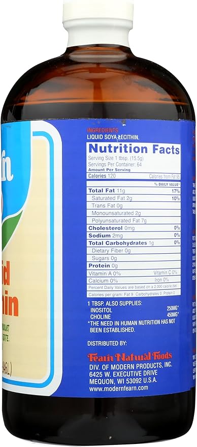 Fearn Liquid Lecithin - 32 fl oz