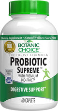 Botanic Choice Probiotic Supreme Bottle 60 Count