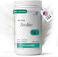 Organic Excellence Zeolite Clinoptilolite Powder – Pure Micronized Mineral Supplement – Supports Gut Health Cleansing Support &amp Internal Balance – Non-GMO Vegan – 500 Servings