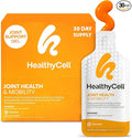 Healthycell Joint Health &amp Mobility Daily Liquid Supplement - Joint Support Supplement Inflammation Response Cartilage &amp Flexibility with Curcumin Glucosamine &amp Chondroitin - 30 Gel Pac