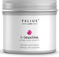FOLIUS LABS Clean Label L Leucine – Amino Acid Supplement – Intra Workout Supplement for Muscle Recovery and Building Lean Muscles – 120 Veg Capsules