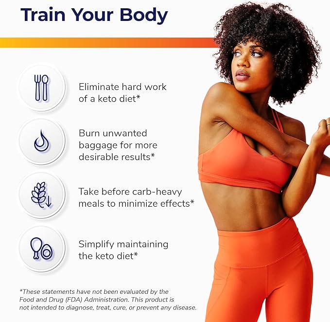Keto Burn - Keto BHB Supplement for Keto Diet and Energy 90 Servings