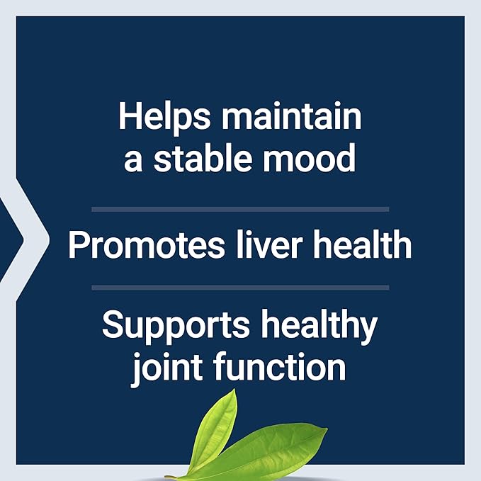 Life Extension Same Mood Joint &amp Liver Support Gluten-Free Non-GMO Vegetarian 30 Tablets